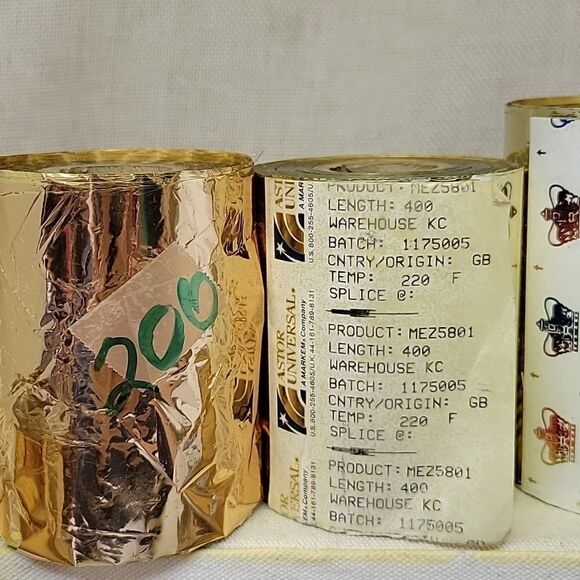 Crown Leaf, API, Astwr Universal Foil Rolls - Gold (Set 2) - Picture 5 of 6